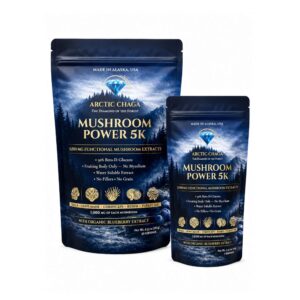 Mushroom Power 5 with Blueberries