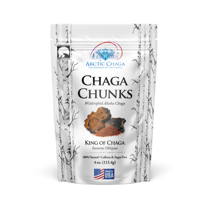 Chaga chunks at Arctic Chaga